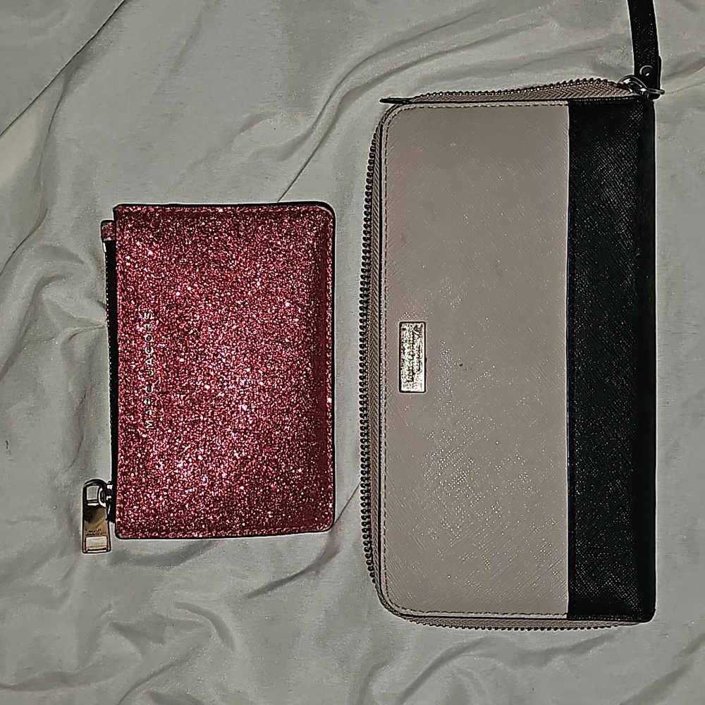 Marc Jacob's clutch & Kaye spade wallet